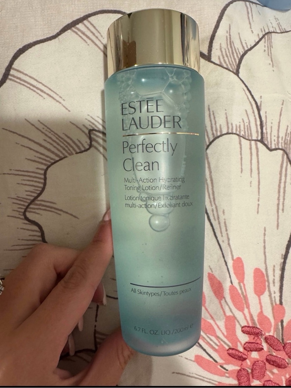 Estee Lauder Perfectly Clean Multi-Action Hydrating Toning Lotion - Light Blue
